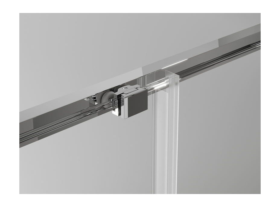 Sprchové dveře MEXEN EXO posuvné 130 cm - čiré - chromové - 8151-130-000-01-00