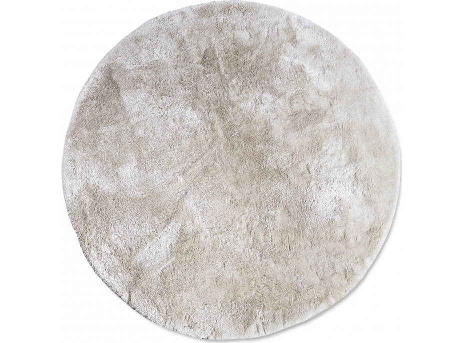 Kusový koberec Cosy 106111 Cream kruh z kolekce Elle