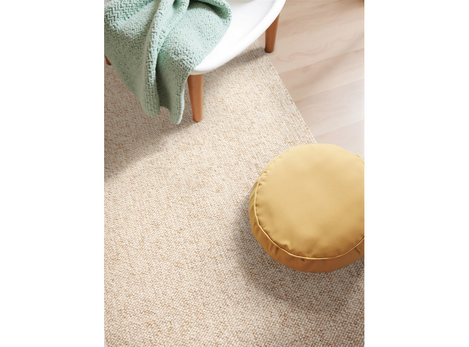 Kusový koberec Tundra 106228 Cream z kolekce Elle