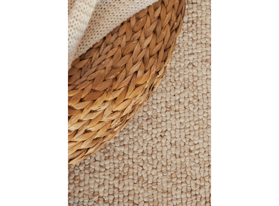 Kusový koberec Tundra 106228 Cream z kolekce Elle