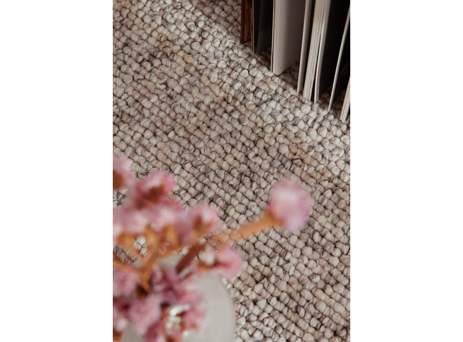 Kusový koberec Tundra 106230 Cream z kolekce Elle