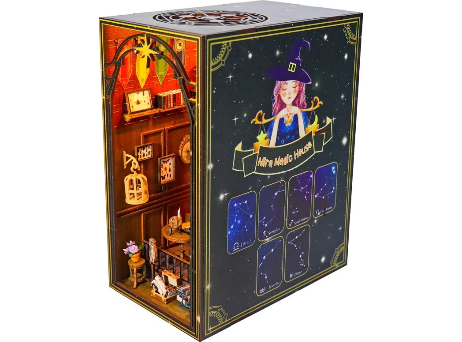 2Kids Toys Zarážka na knihy Domek kouzelnice Miry