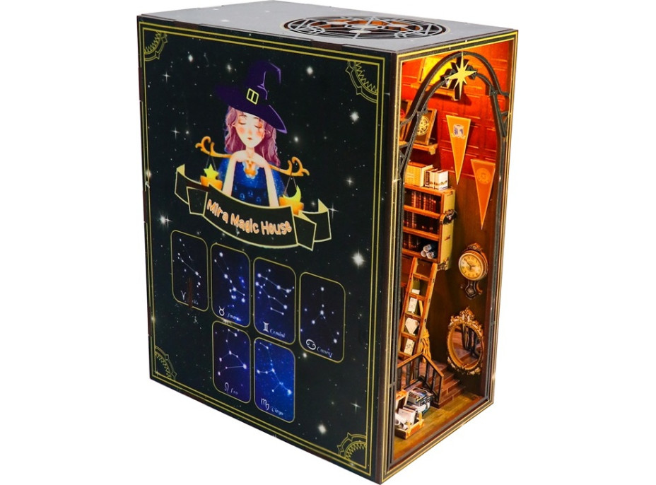 2Kids Toys Zarážka na knihy Domek kouzelnice Miry