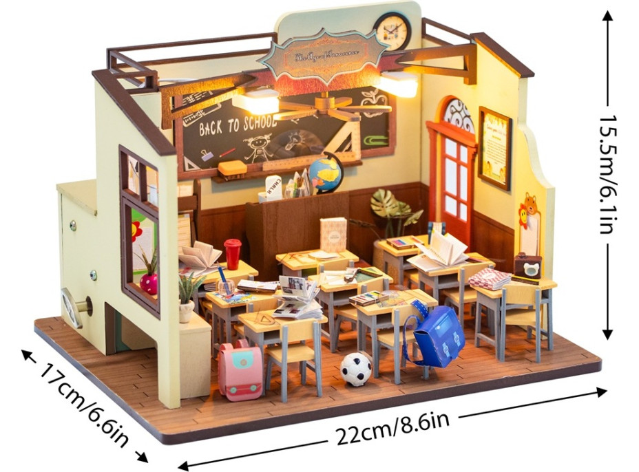 2Kids Toys miniatura domečku Školní třída