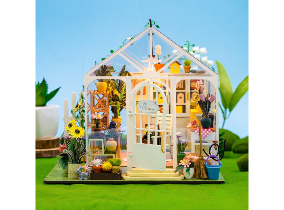 2Kids Toys miniatura domečku Rozkvetlý altánek