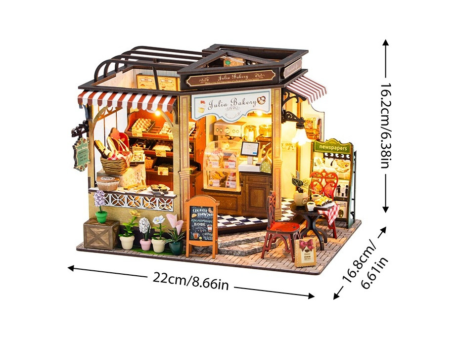 2Kids Toys miniatura domečku Juliino pekařství
