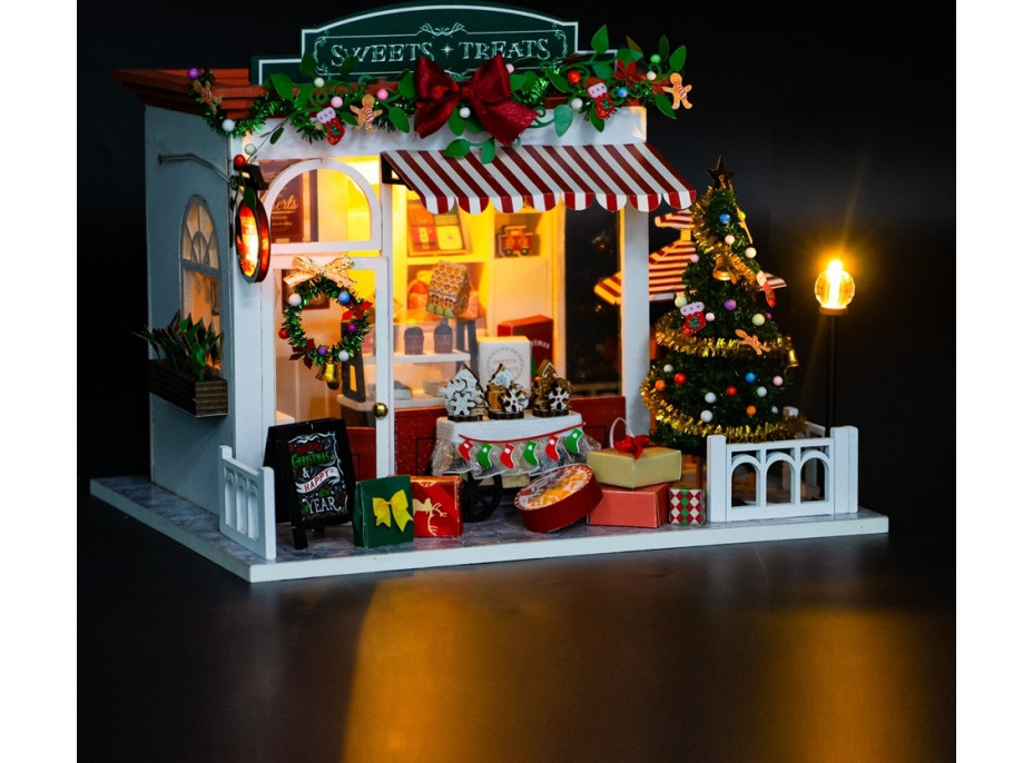 2Kids Toys miniatura domečku Vánoční cukrárna