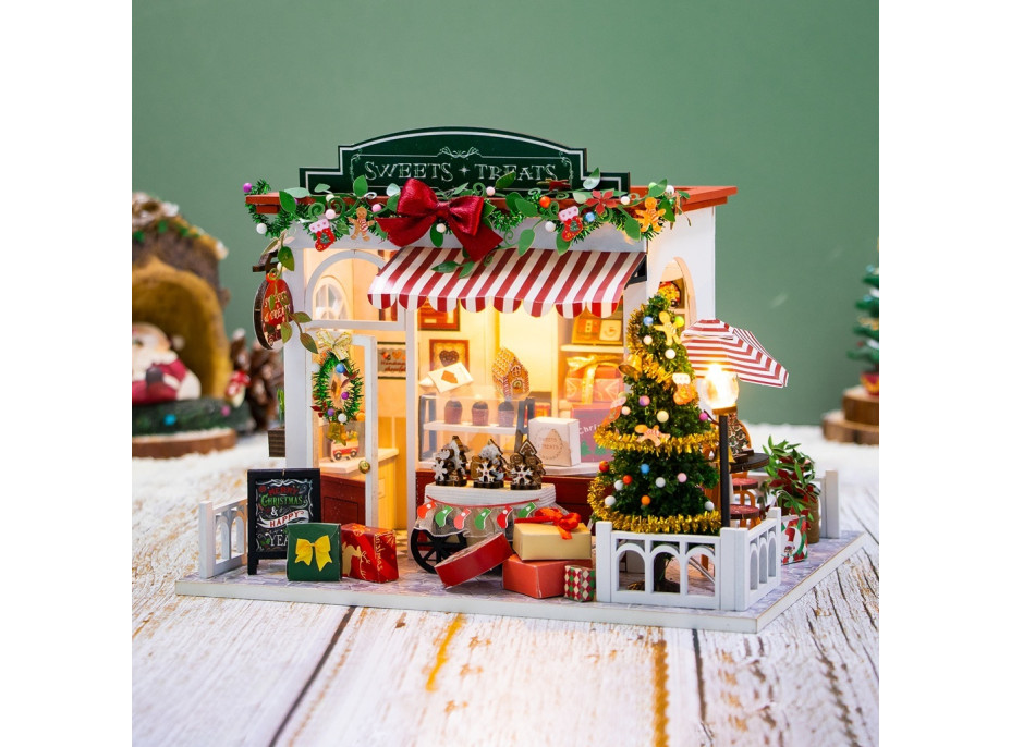 2Kids Toys miniatura domečku Vánoční cukrárna