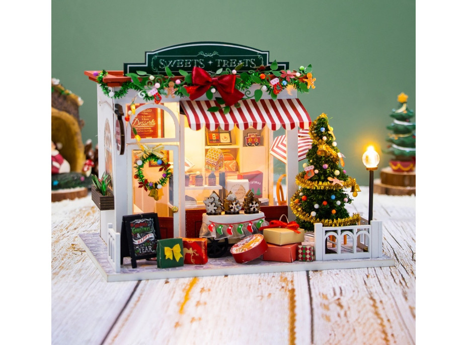 2Kids Toys miniatura domečku Vánoční cukrárna