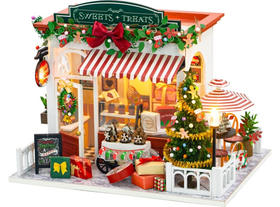 2Kids Toys miniatura domečku Vánoční cukrárna