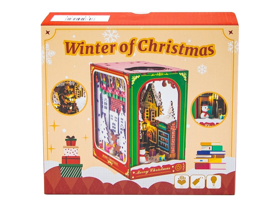 2Kids Toys Zarážka na knihy Bílé Vánoce