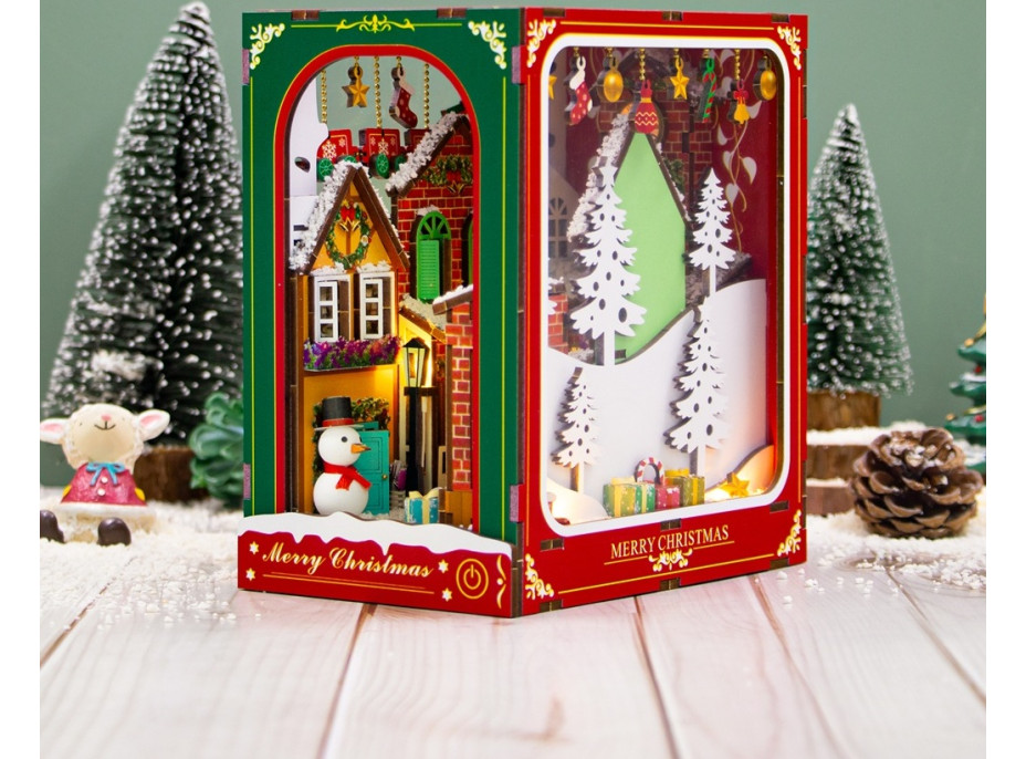 2Kids Toys Zarážka na knihy Bílé Vánoce