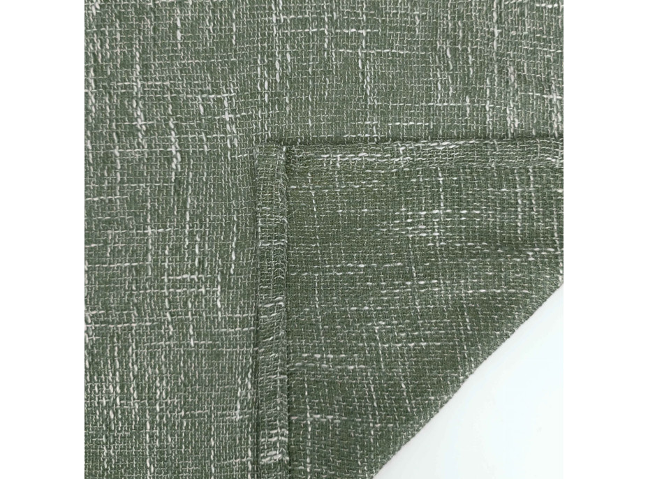 Ubrus LOOM 140x260 cm - zelený