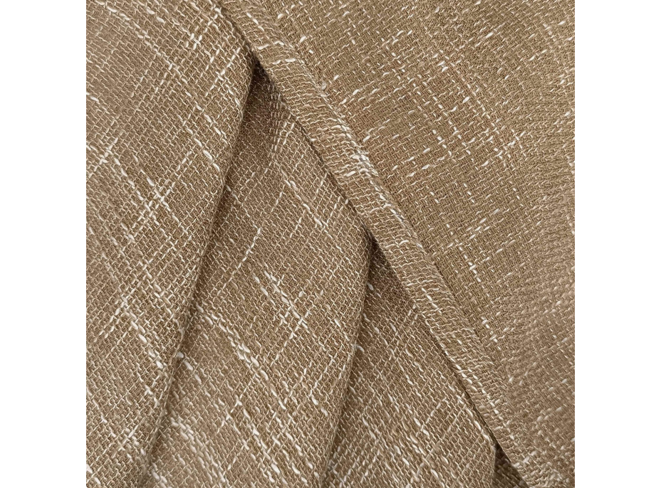 Ubrus LOOM 140x260 cm - hnědý