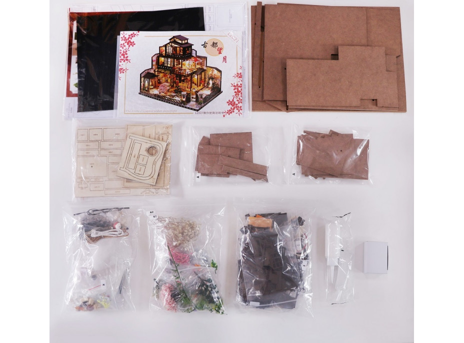 2Kids Toys miniatura domečku Honosná sakurová vila
