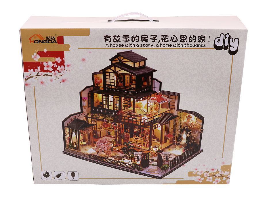 2Kids Toys miniatura domečku Honosná sakurová vila