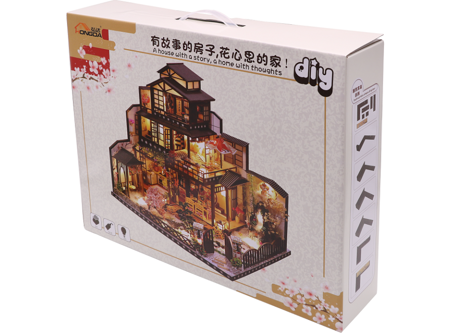 2Kids Toys miniatura domečku Honosná sakurová vila