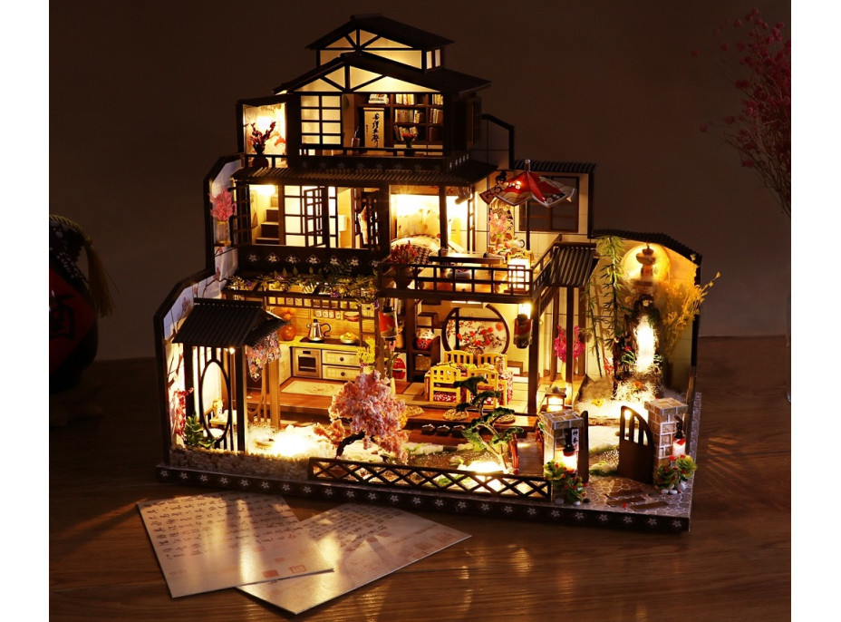 2Kids Toys miniatura domečku Honosná sakurová vila