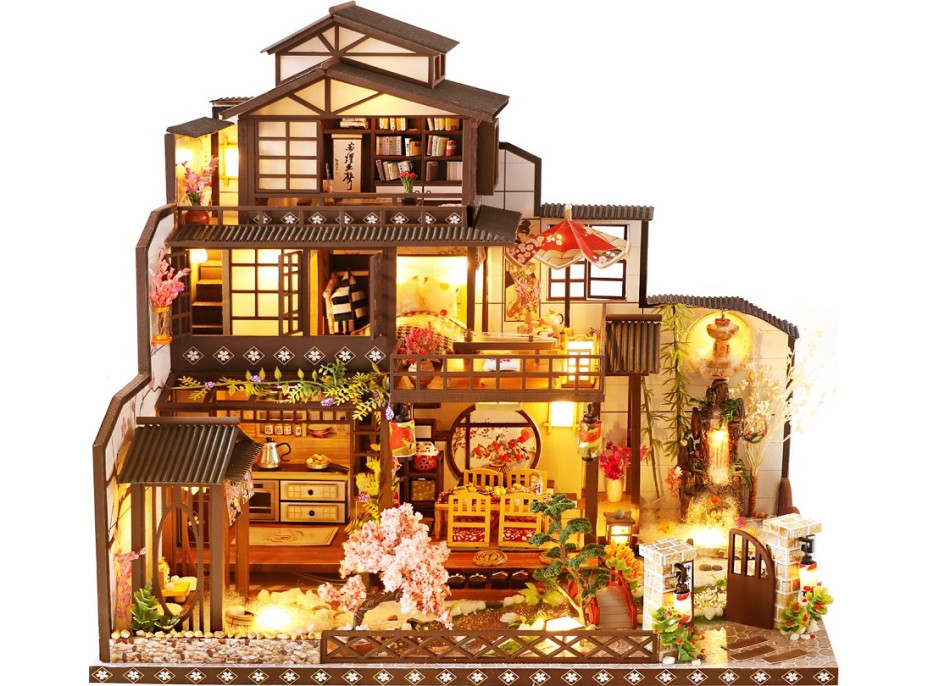 2Kids Toys miniatura domečku Honosná sakurová vila