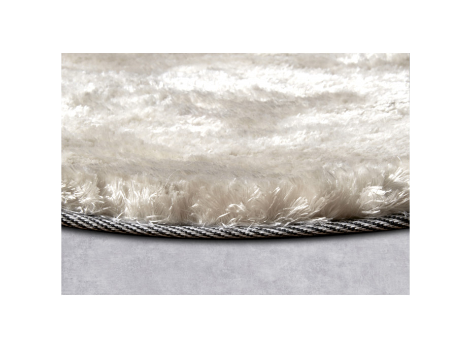 Kusový koberec Cosy 106111 Cream kruh z kolekce Elle