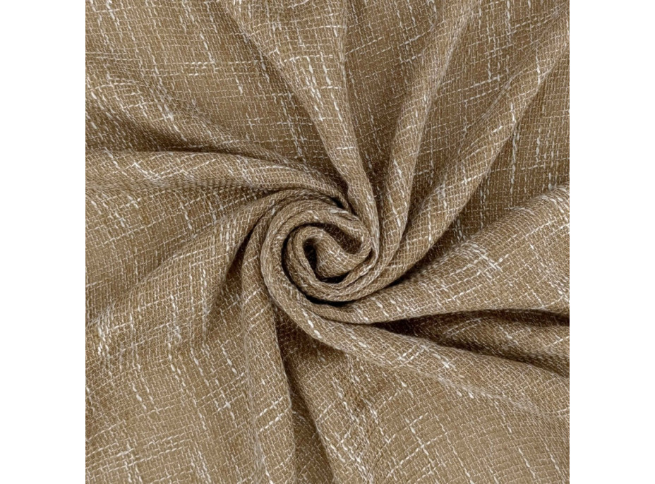 Povlak na polštář LOOM 40x40 cm - hnědý