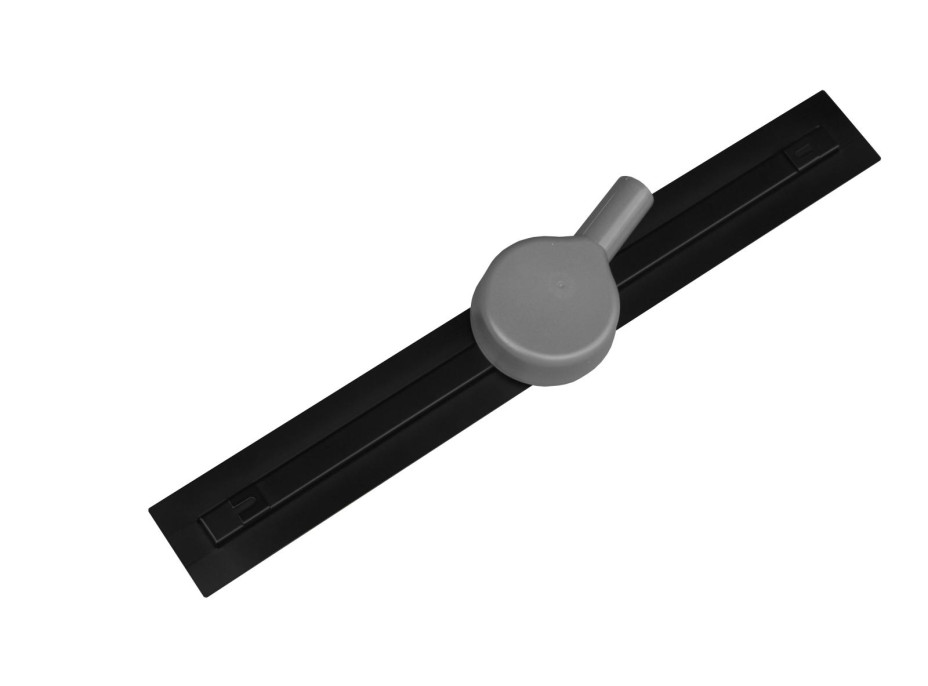 Sprchový žlab MAXMAX Mexen FLAT 360 SLIM - černý, 1741100, 100cm