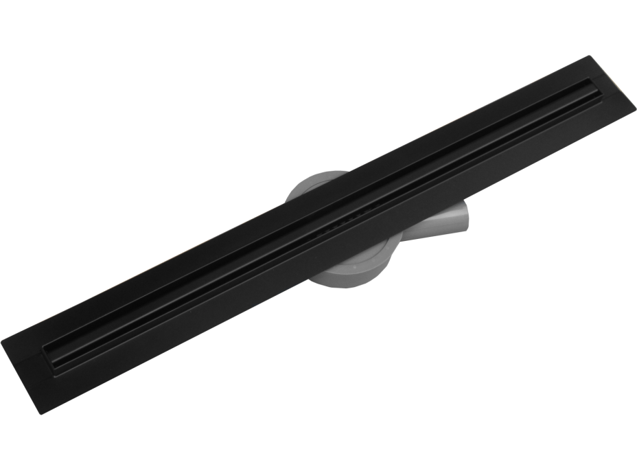Sprchový žlab MAXMAX Mexen FLAT 360 SLIM - černý, 1741100, 100cm