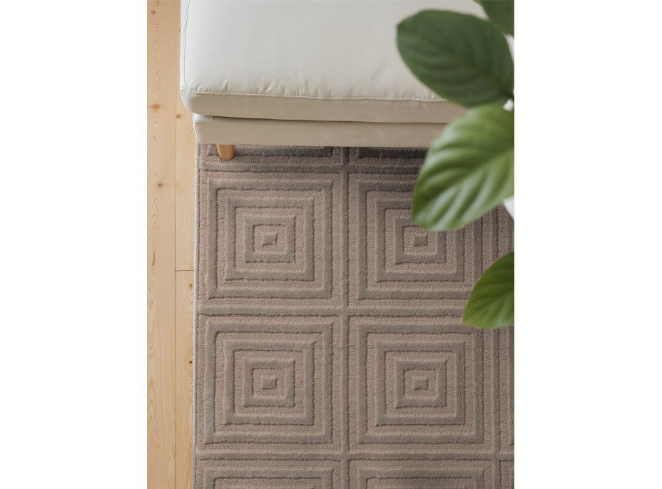 Kusový koberec Perles 106183 Cream Beige z kolekce Elle