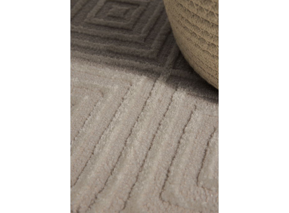 Kusový koberec Perles 106184 White Cream z kolekce Elle