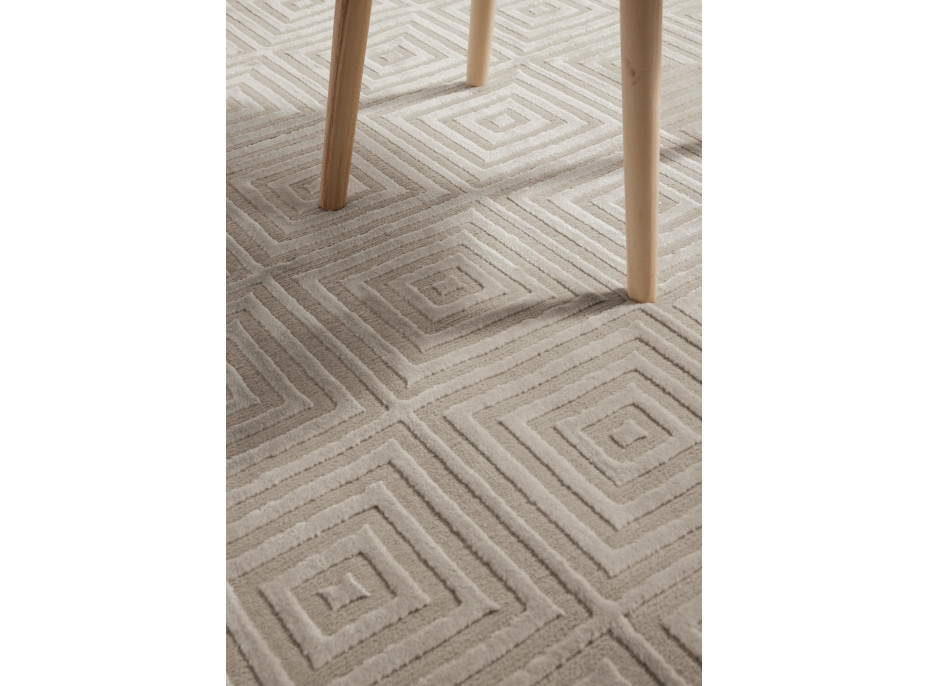 Kusový koberec Perles 106184 White Cream z kolekce Elle