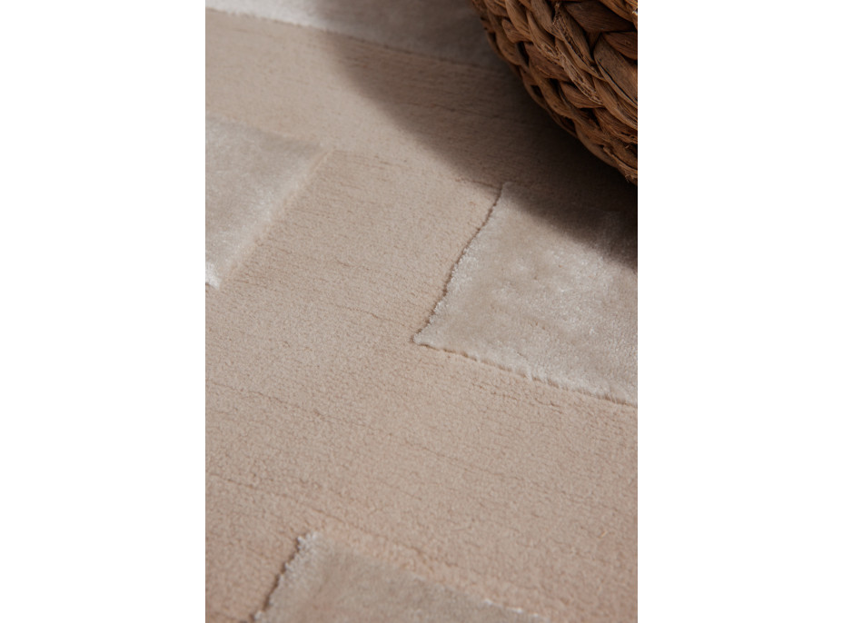 Kusový koberec Perles 106189 Beige Cream z kolekce Elle