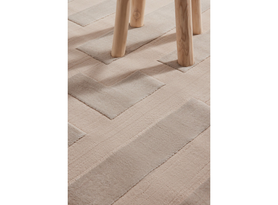 Kusový koberec Perles 106189 Beige Cream z kolekce Elle