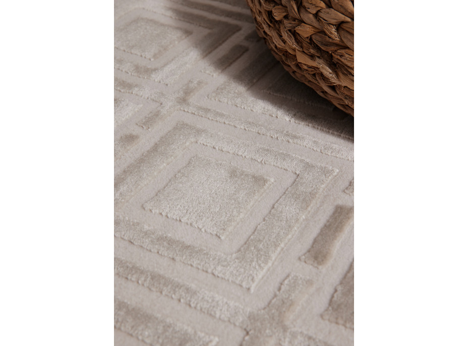 Kusový koberec Perles 106191 Cream z kolekce Elle