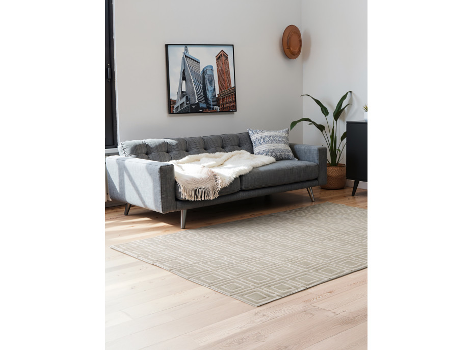 Kusový koberec Perles 106191 Cream z kolekce Elle