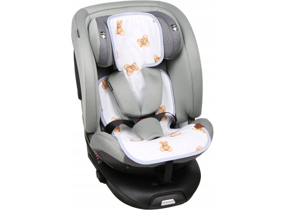 Vložka proti pocení BABYMAM SUPER AIR 3D do autosedačky/kočárku - Medvídek Teddy