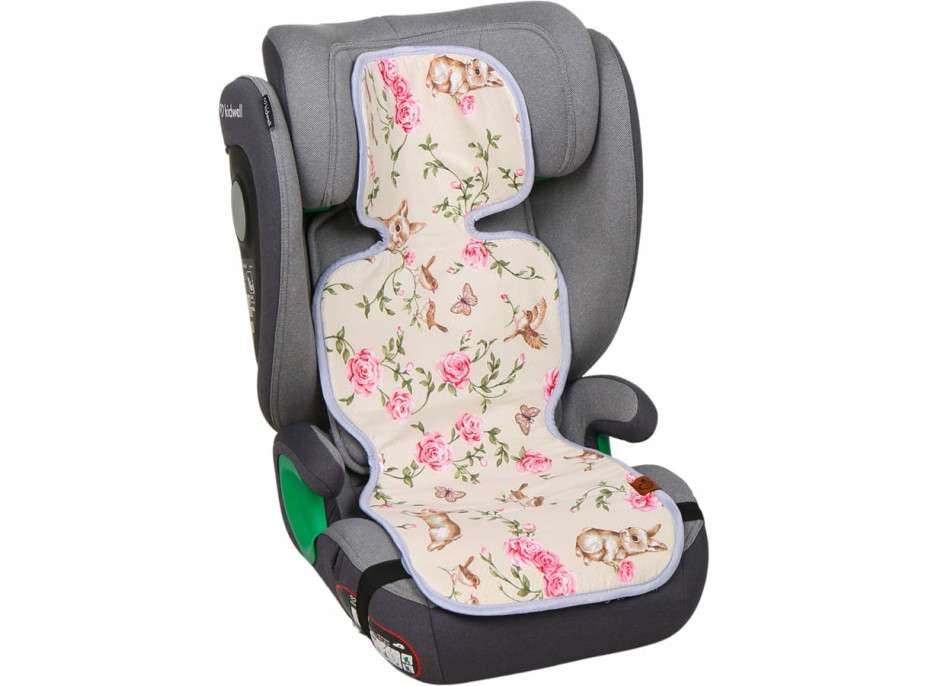 Vložka proti pocení BABYMAM SUPER AIR 3D do autosedačky/kočárku - Tajemná zahrada