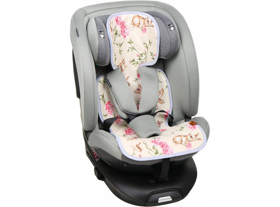 Vložka proti pocení BABYMAM SUPER AIR 3D do autosedačky/kočárku - Tajemná zahrada