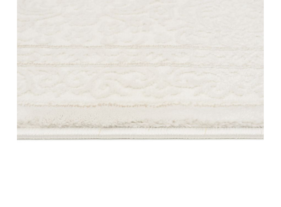 Kusový koberec HERA Noble - bílý