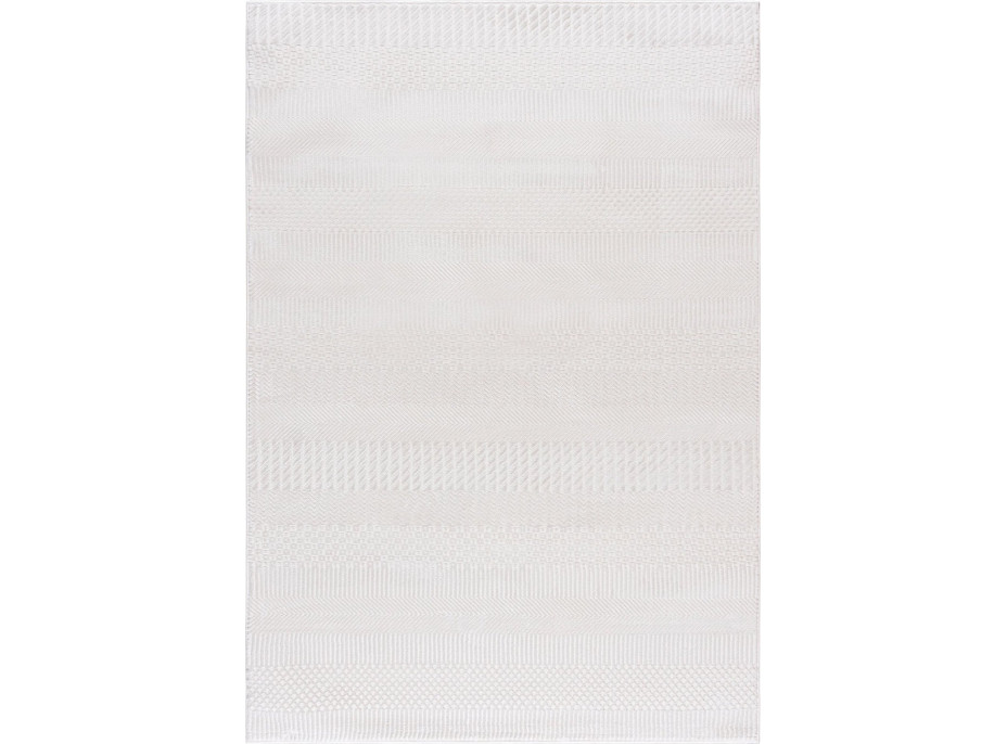 Kusový koberec HERA Ethnic - bílý
