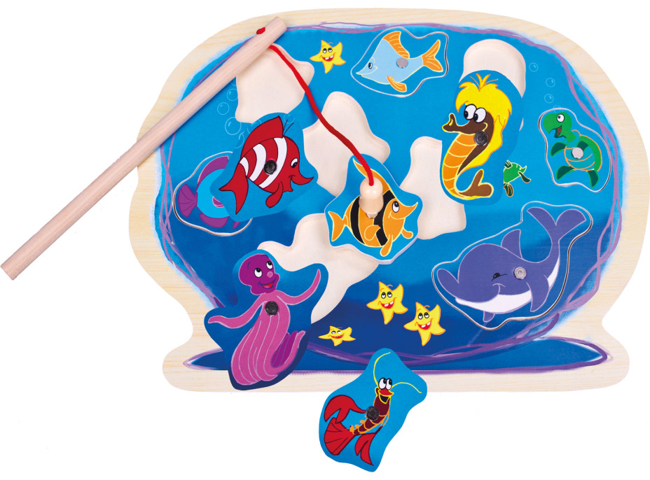 Bino Puzzle akvárium s prutem