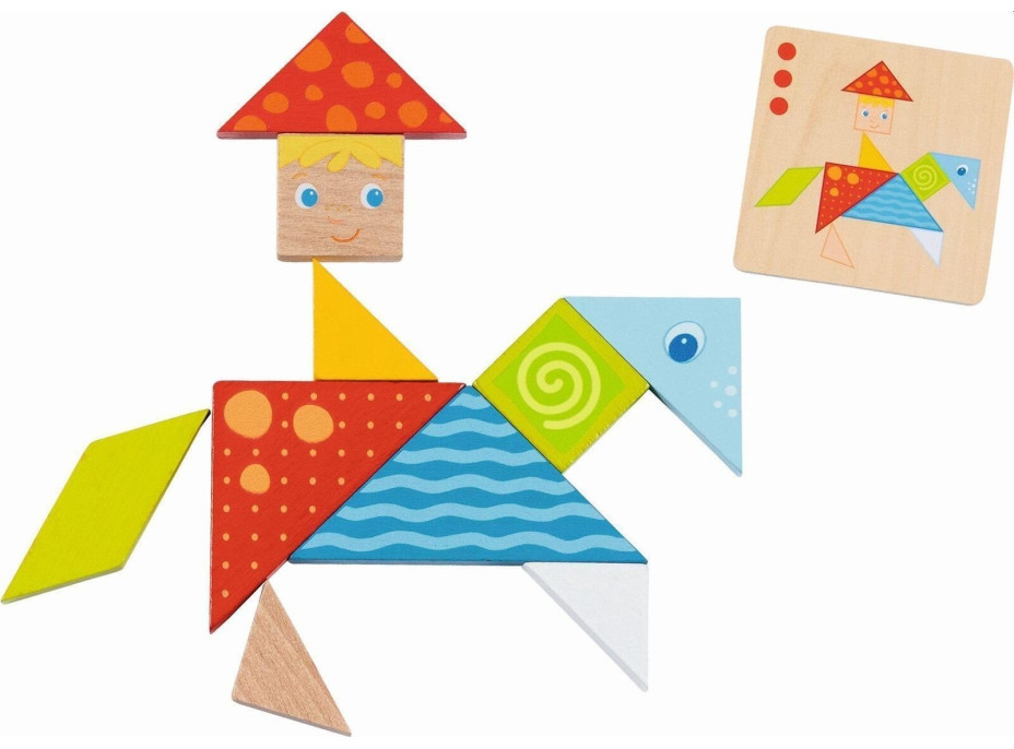 GOKI Barevný Tangram