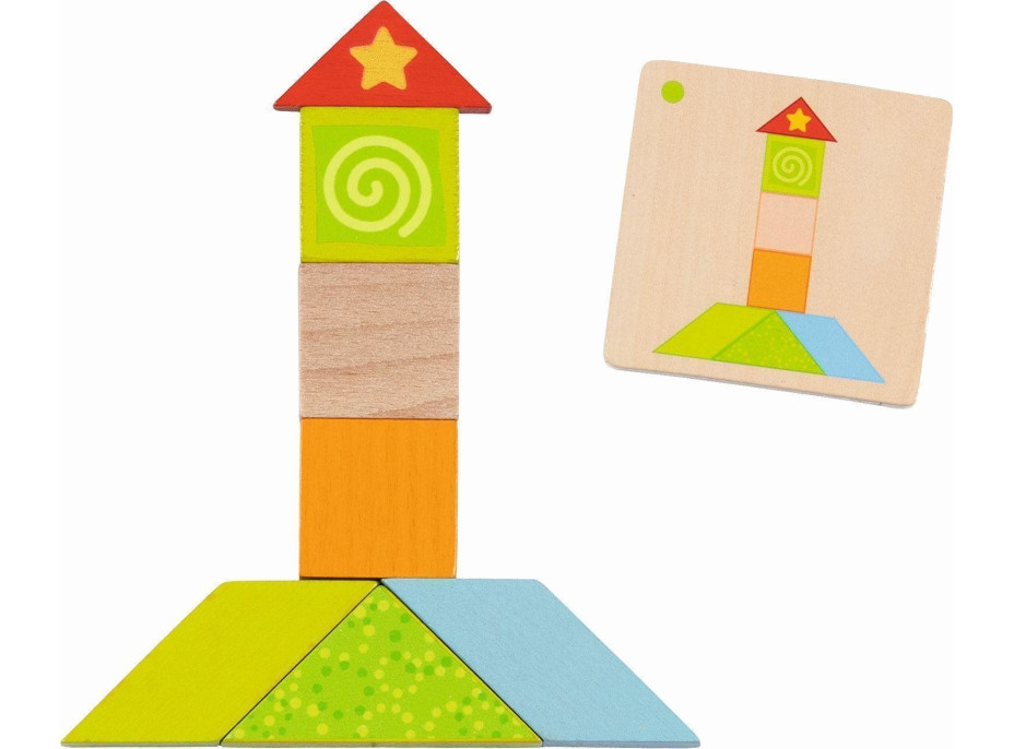 GOKI Barevný Tangram