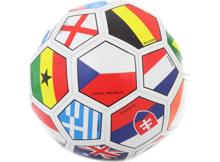 Fotbalový míč Vlajky 20 cm