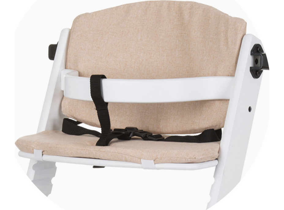 CHIPOLINO Přídavné polstrování pro jídelní židličku Tip Top Beige