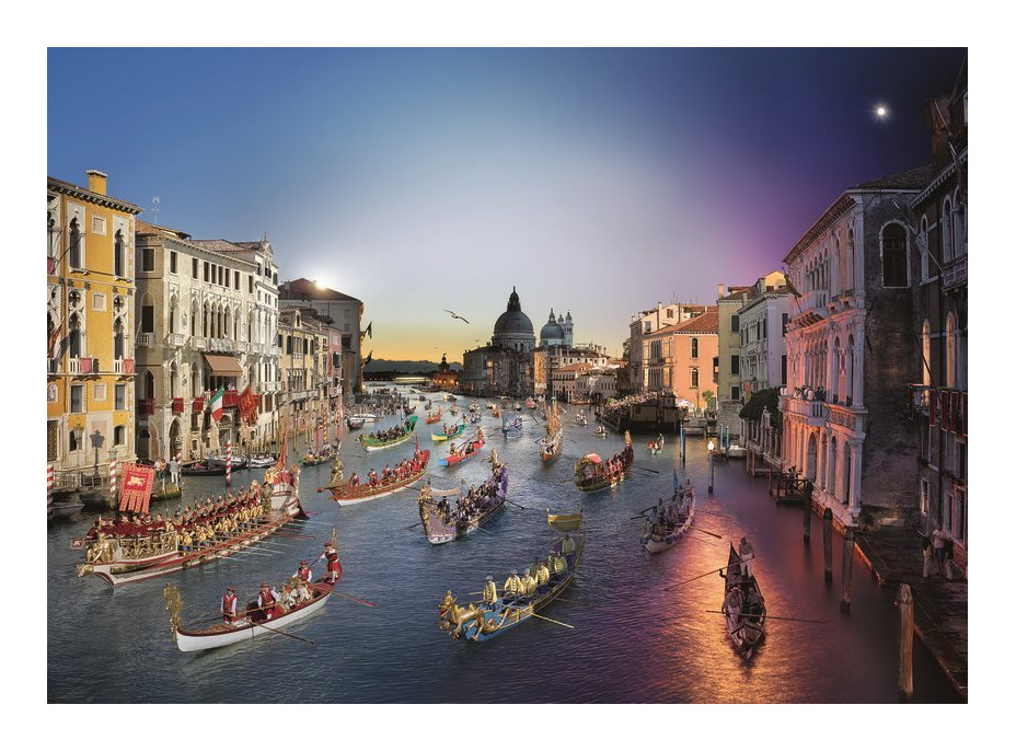 RAVENSBURGER Puzzle Benátky 1000 dílků