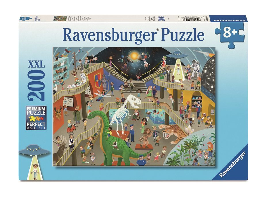 RAVENSBURGER Puzzle Muzeum přírodních věd XXL 200 dílků