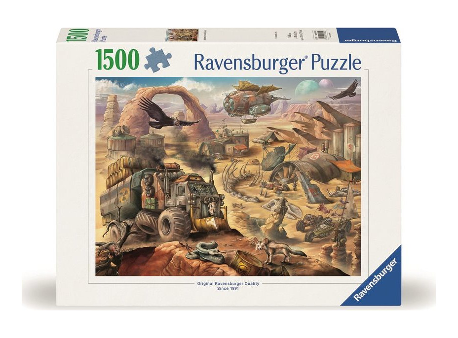 RAVENSBURGER Puzzle Apokalyptická poušť 1500 dílků