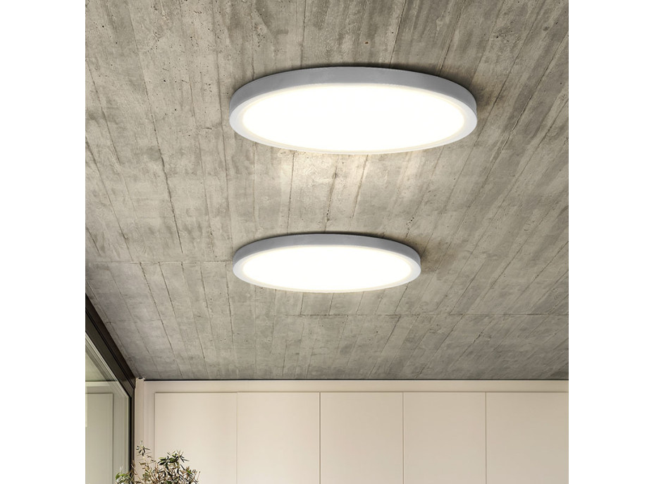 Solight LED osvětlení s dálkovým ovladačem Estela White, 60W, 4500lm, 50cm, změna chromatičnosti, stmívatelné