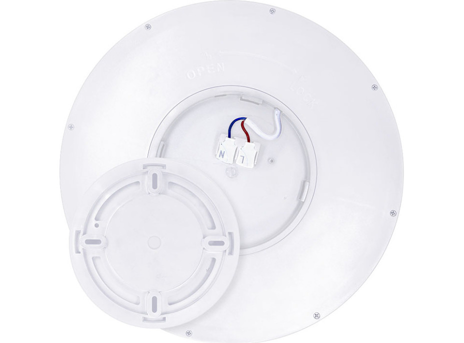 Solight LED osvětlení s dálkovým ovladačem Estela White, 60W, 4500lm, 50cm, změna chromatičnosti, stmívatelné