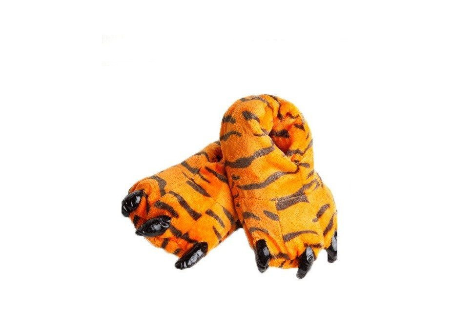 Plyšové papuče KIGU - tygřík